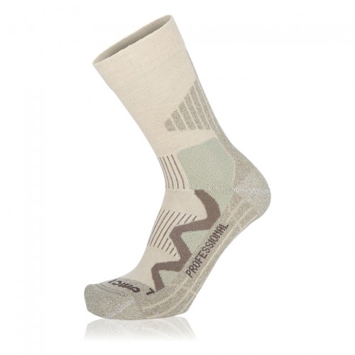 LOWA sock in coyote op on a white background